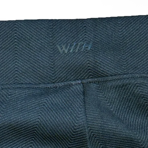 Wear It To Heart TERESA SLIT FLARE BLACK Legging Medium - Picture 7 of 9